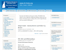 Tablet Screenshot of nh-hmis.org